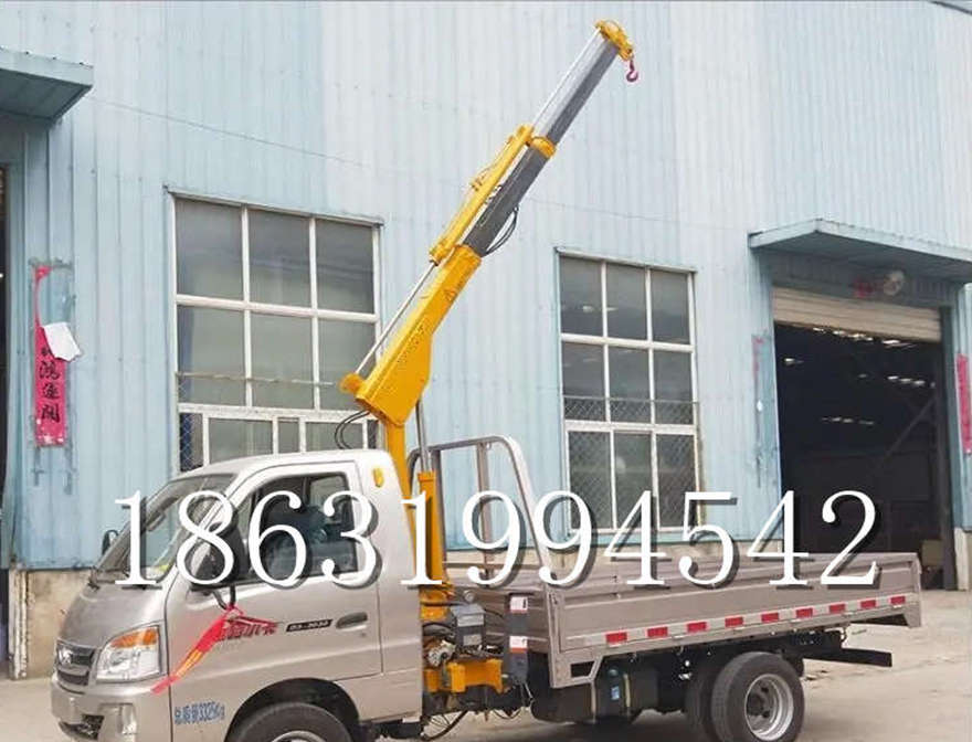 鹤庆县车载吊机车载改装改装车载吊机小型随车吊全电动液压吊汽车液压吊臂